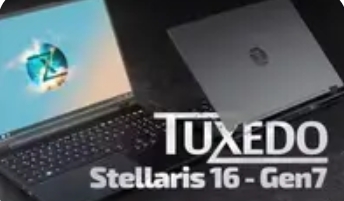 TUXEDO推新款Stellaris 16 AMD笔记本：性能与显示双突破